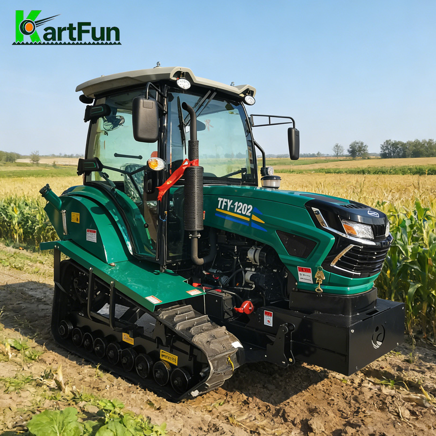 Agricultural Crawler Tractor 5 - Agriculture Farming Working ulasan dan harga