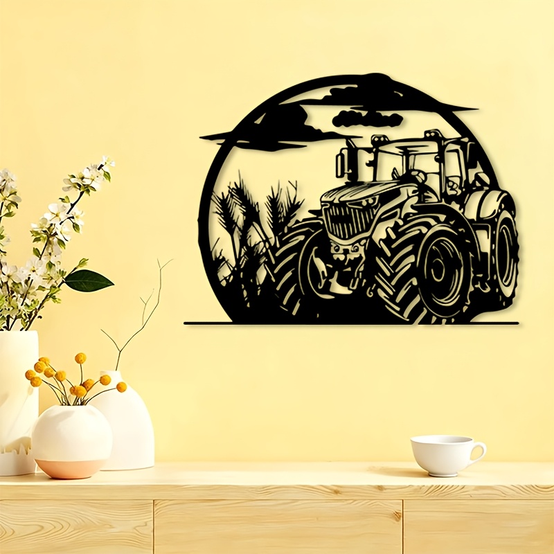 Brand Rustic Tractor Metal Wal - Agriculture Farm House ulasan dan harga