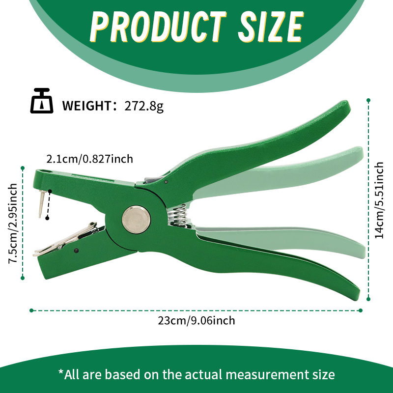 Ear Tag Pliers Livestock Anima - Livestock Ear Tag ulasan dan harga