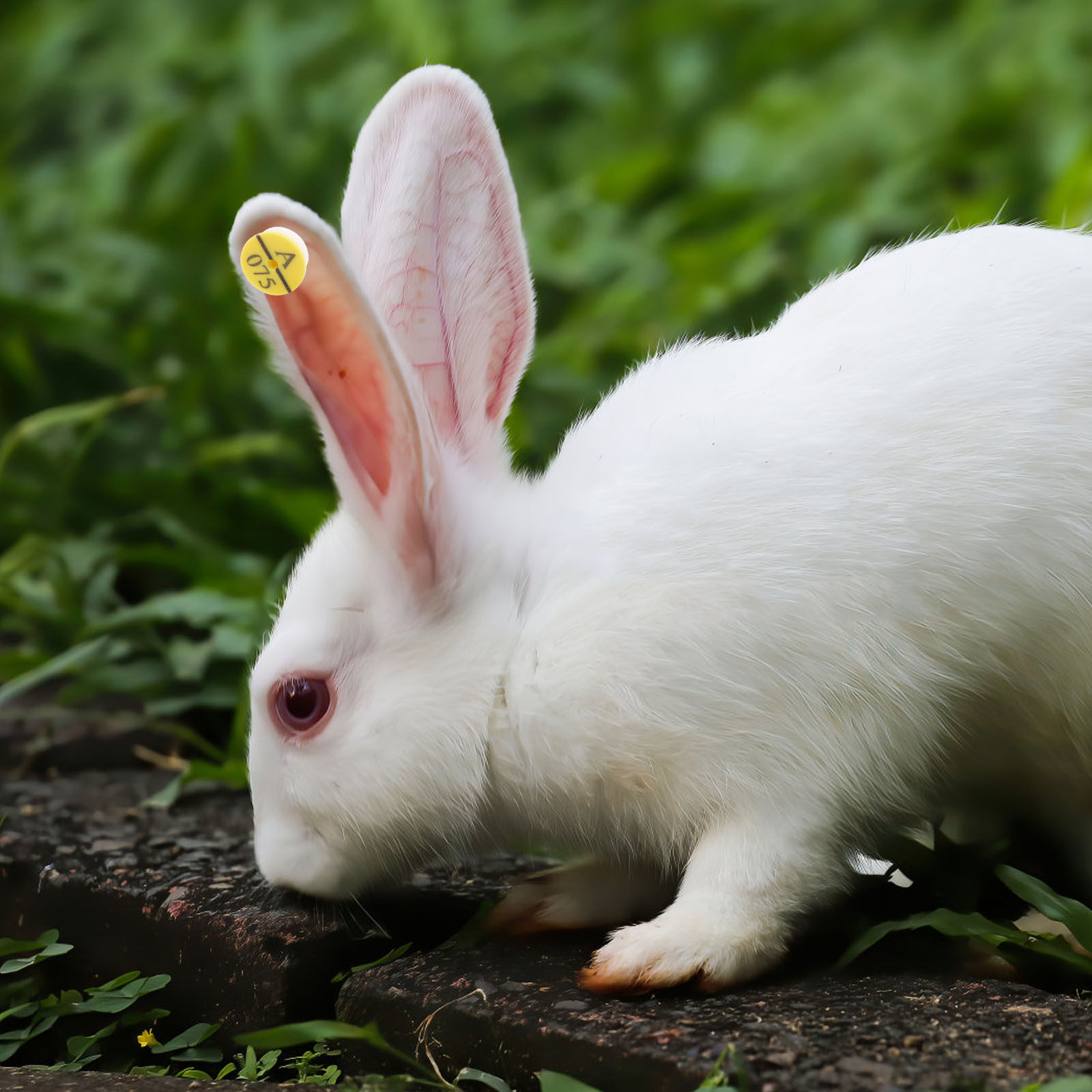 50Pcs Rabbit Ear Tags Reliable - Livestock Ear Tag ulasan dan harga